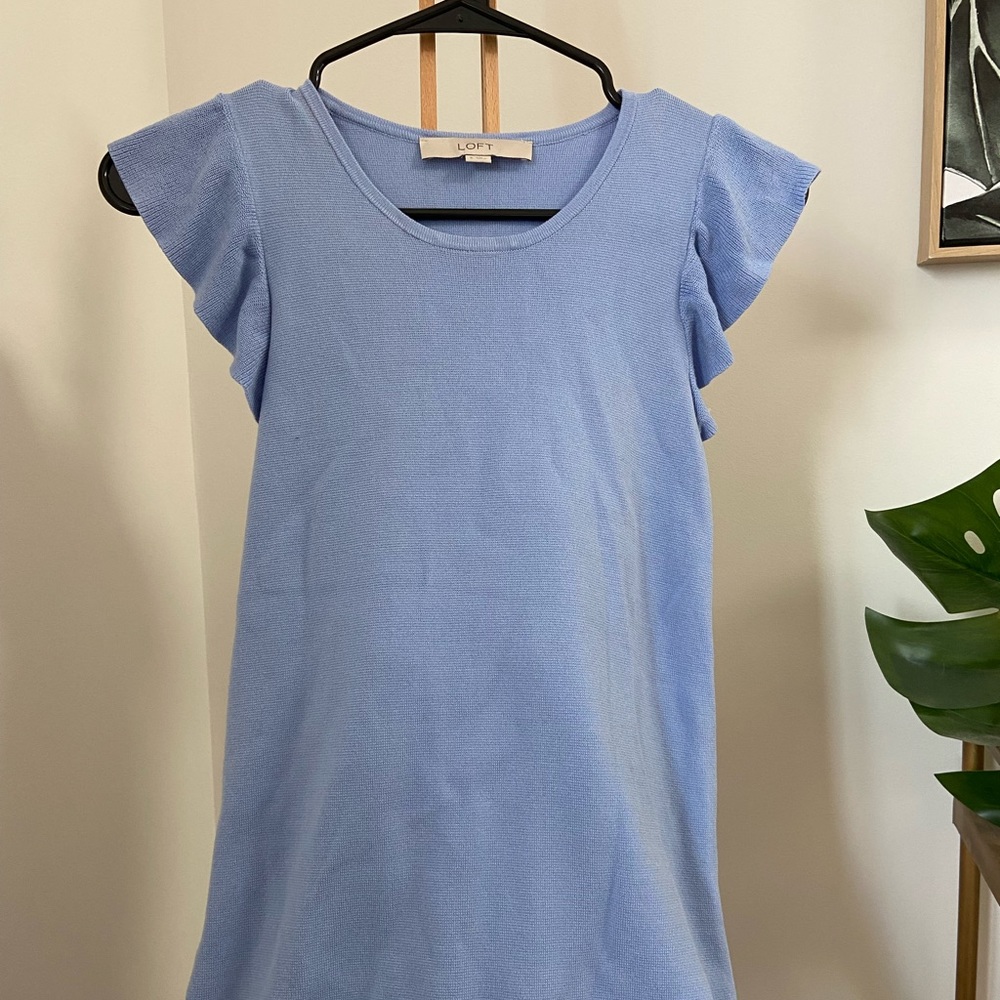 Light blue small Loft top